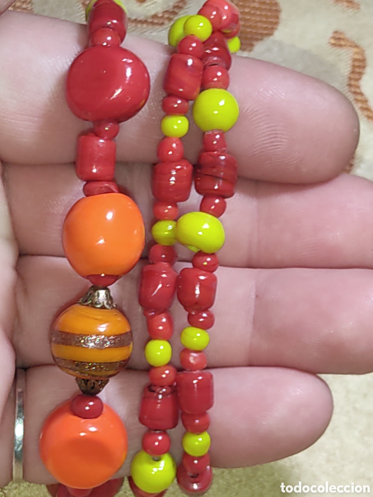 Joyeria: Collar de cristal de Murano.Vintage. - Foto 6
