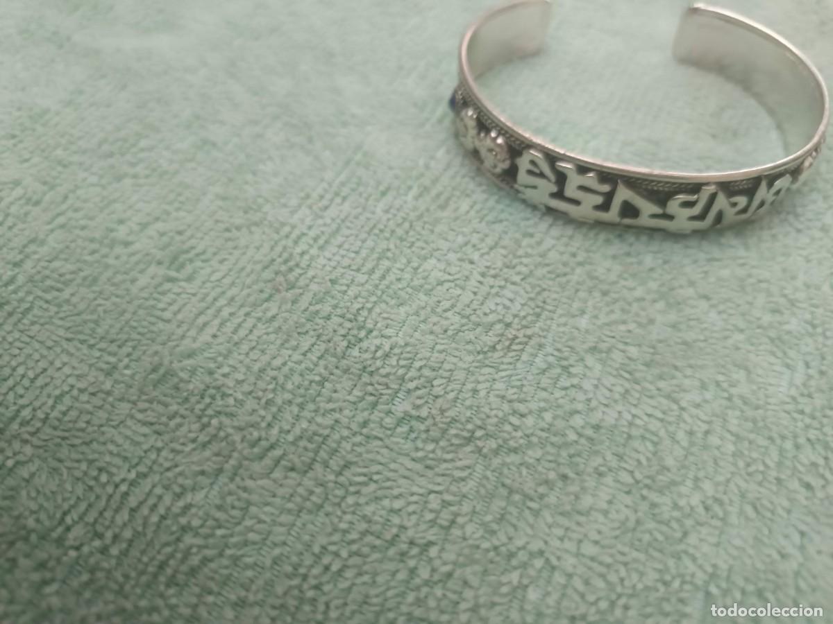 Joyeria: Brazalete abierto de estilo tibetano - Foto 2