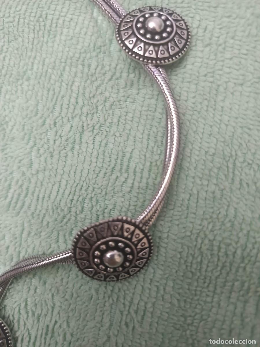 Joyeria: Cintur&oacute;n de cadena estilo bohemio en tono plateado - Foto 4