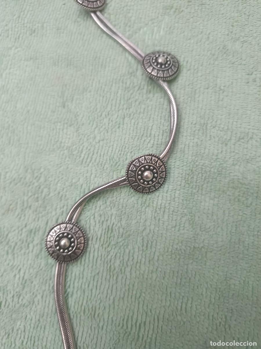 Joyeria: Cintur&oacute;n de cadena estilo bohemio en tono plateado - Foto 5