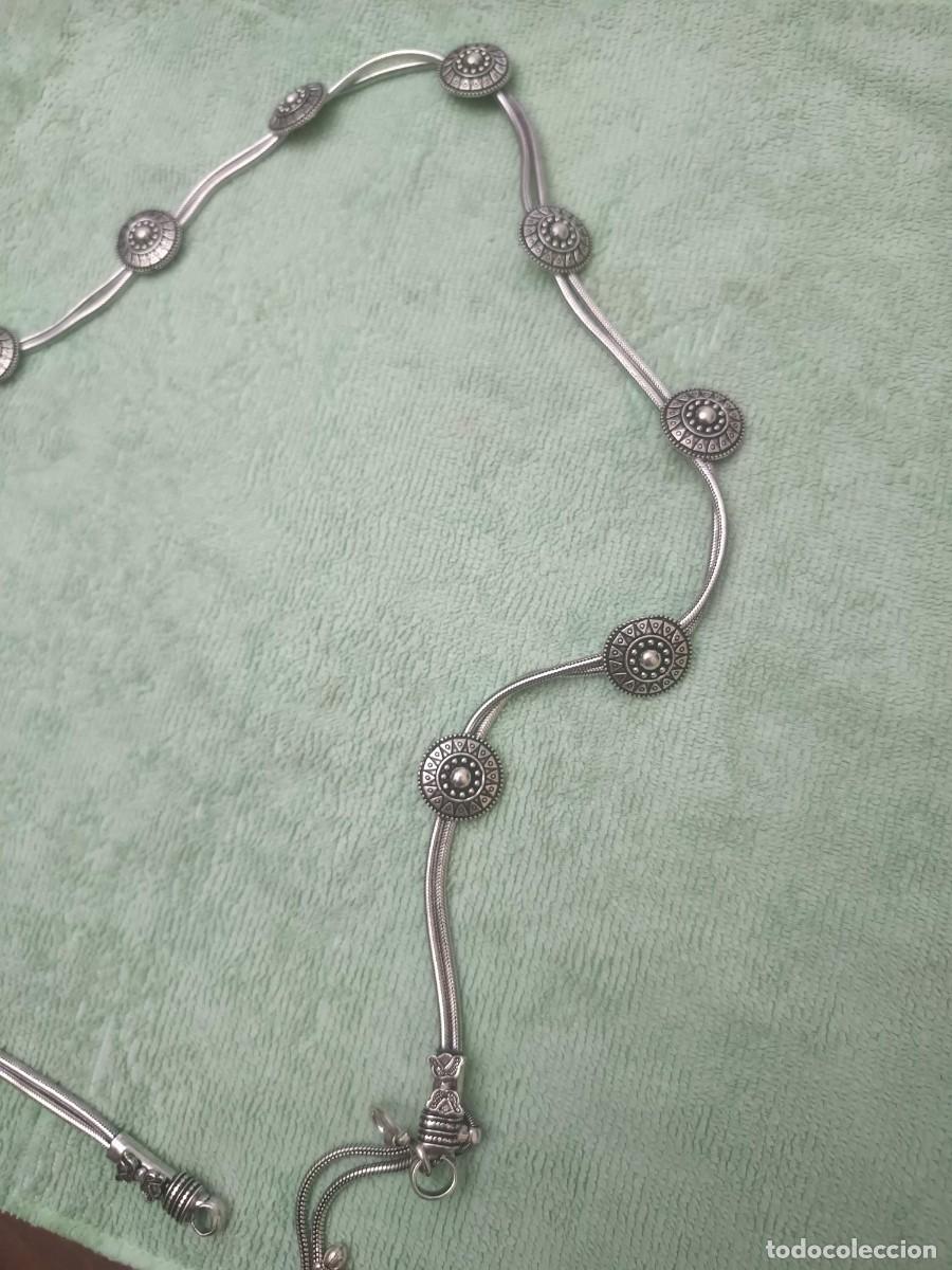 Joyeria: Cintur&oacute;n de cadena estilo bohemio en tono plateado - Foto 6