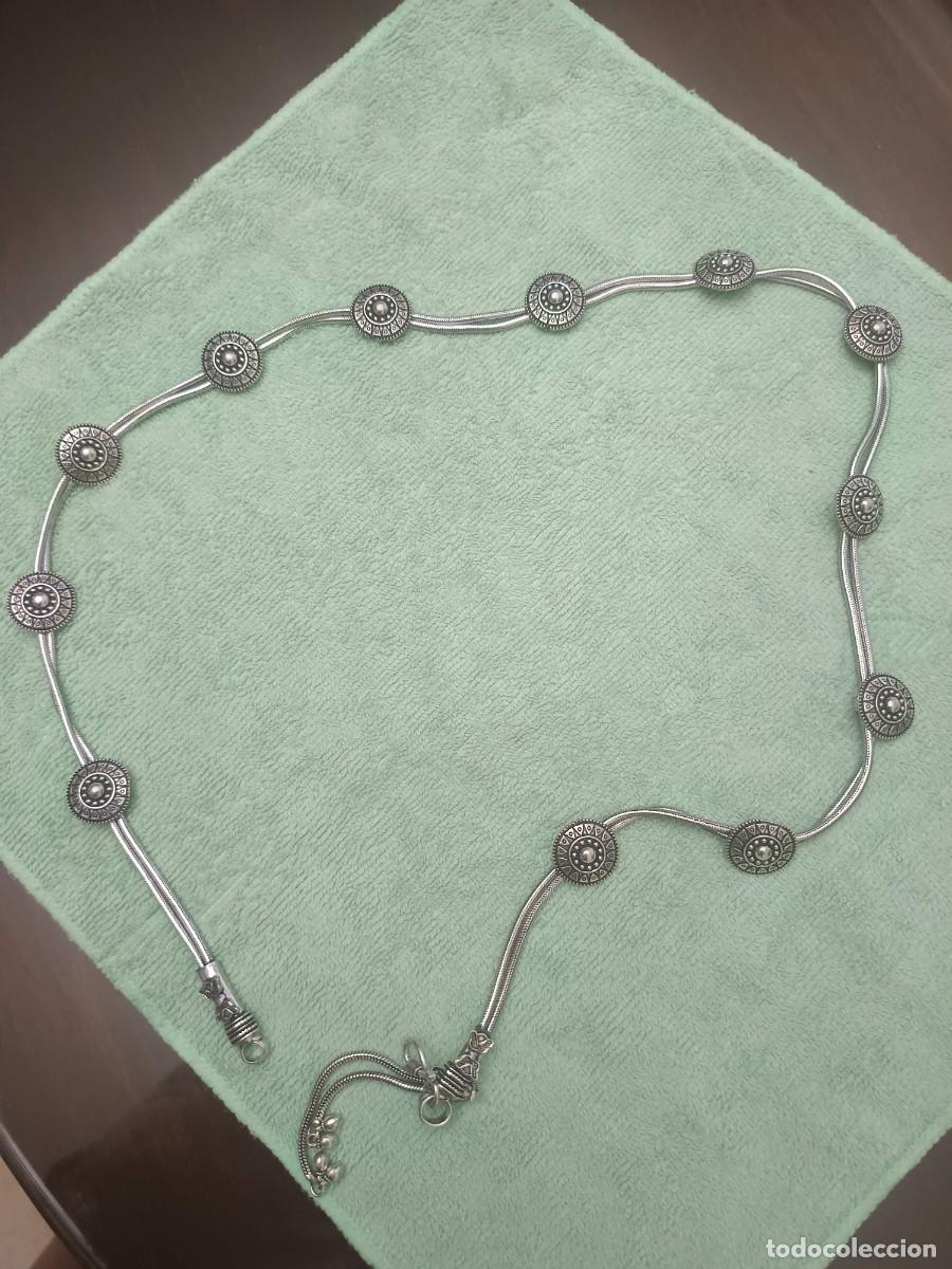 Joyeria: Cintur&oacute;n de cadena estilo bohemio en tono plateado - Foto 7