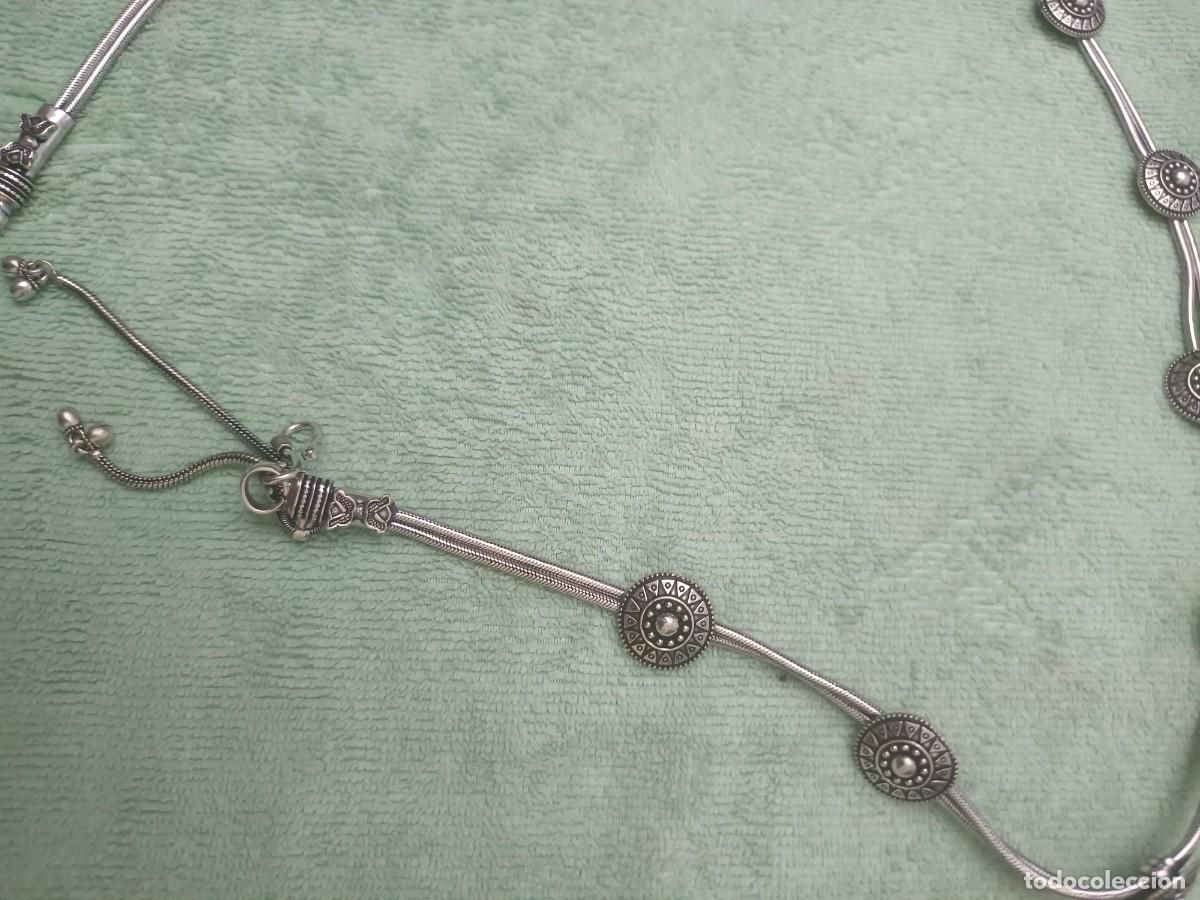 Joyeria: Cintur&oacute;n de cadena estilo bohemio en tono plateado - Foto 8