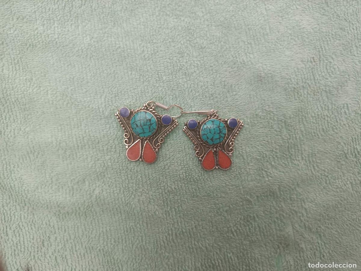 Joyeria: Pendientes artesanales de estilo tibetano - Foto 3