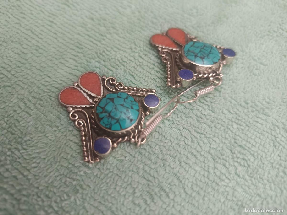 Joyeria: Pendientes artesanales de estilo tibetano - Foto 5