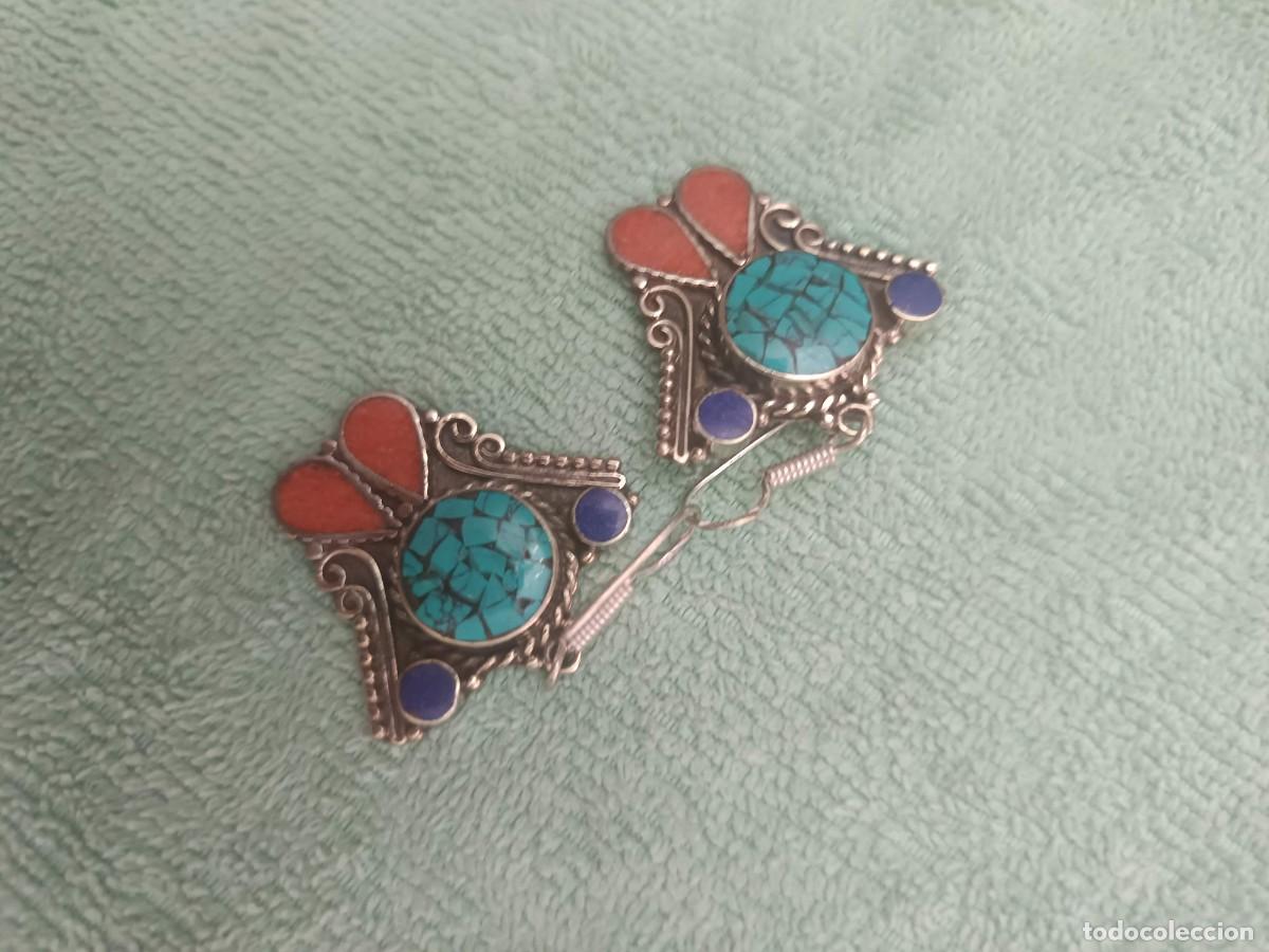 Joyeria: Pendientes artesanales de estilo tibetano - Foto 6