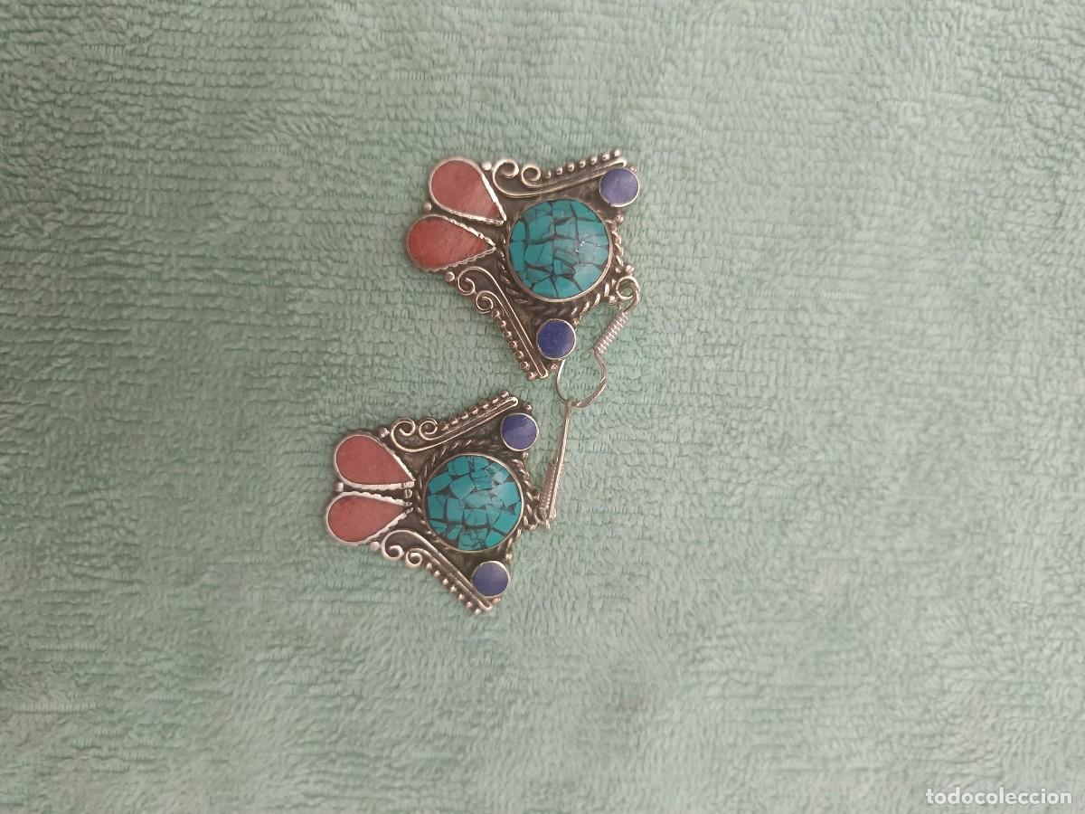 Joyeria: Pendientes artesanales de estilo tibetano - Foto 7