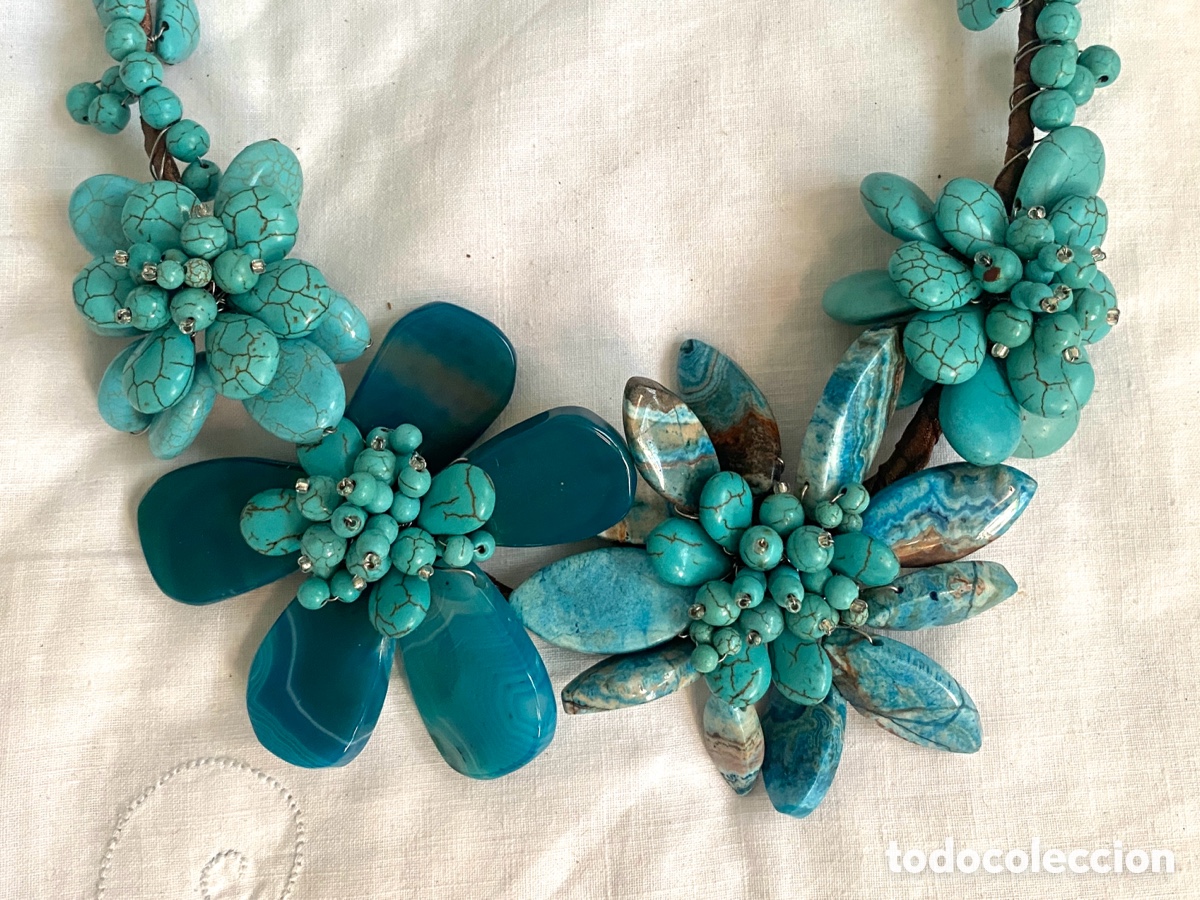 Joyeria: Collar piedras naturales turquesa - Foto 6