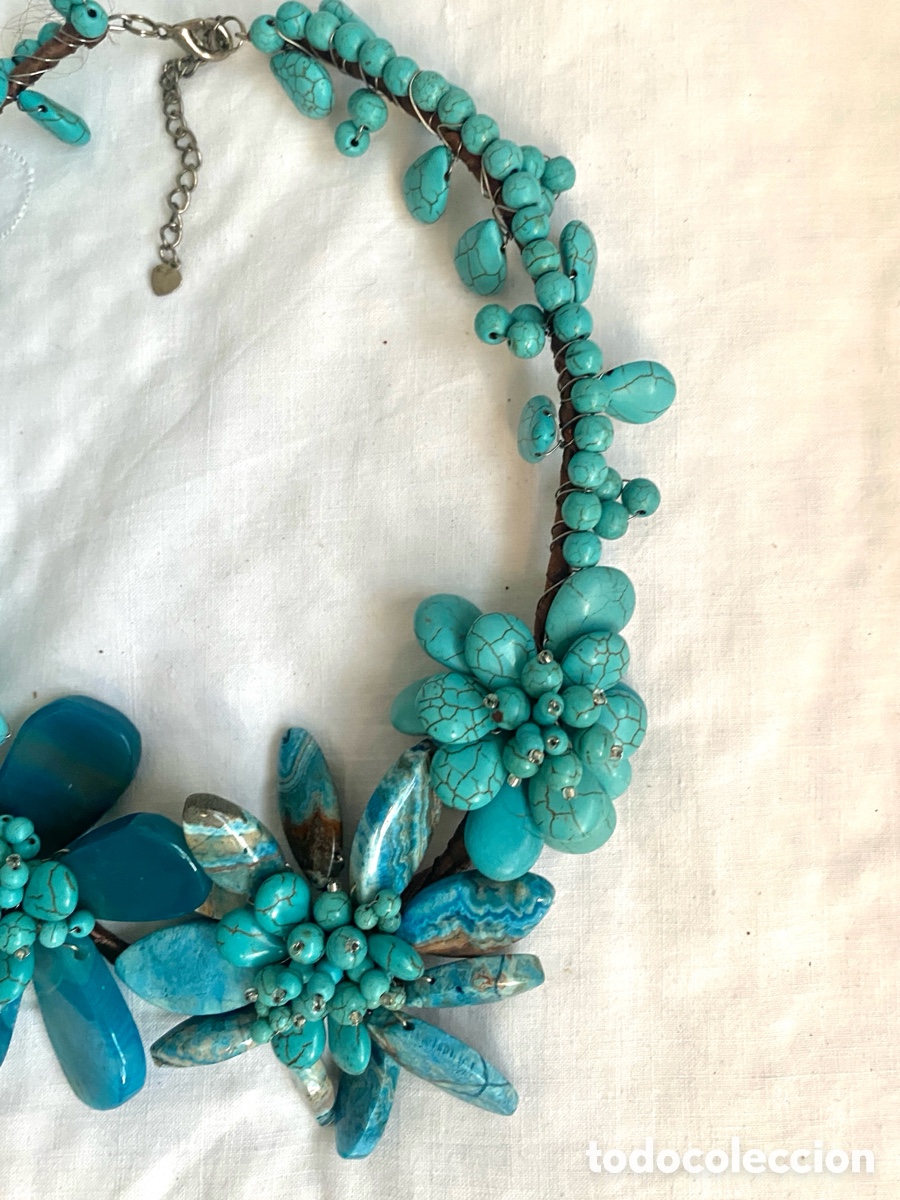 Joyeria: Collar piedras naturales turquesa - Foto 7