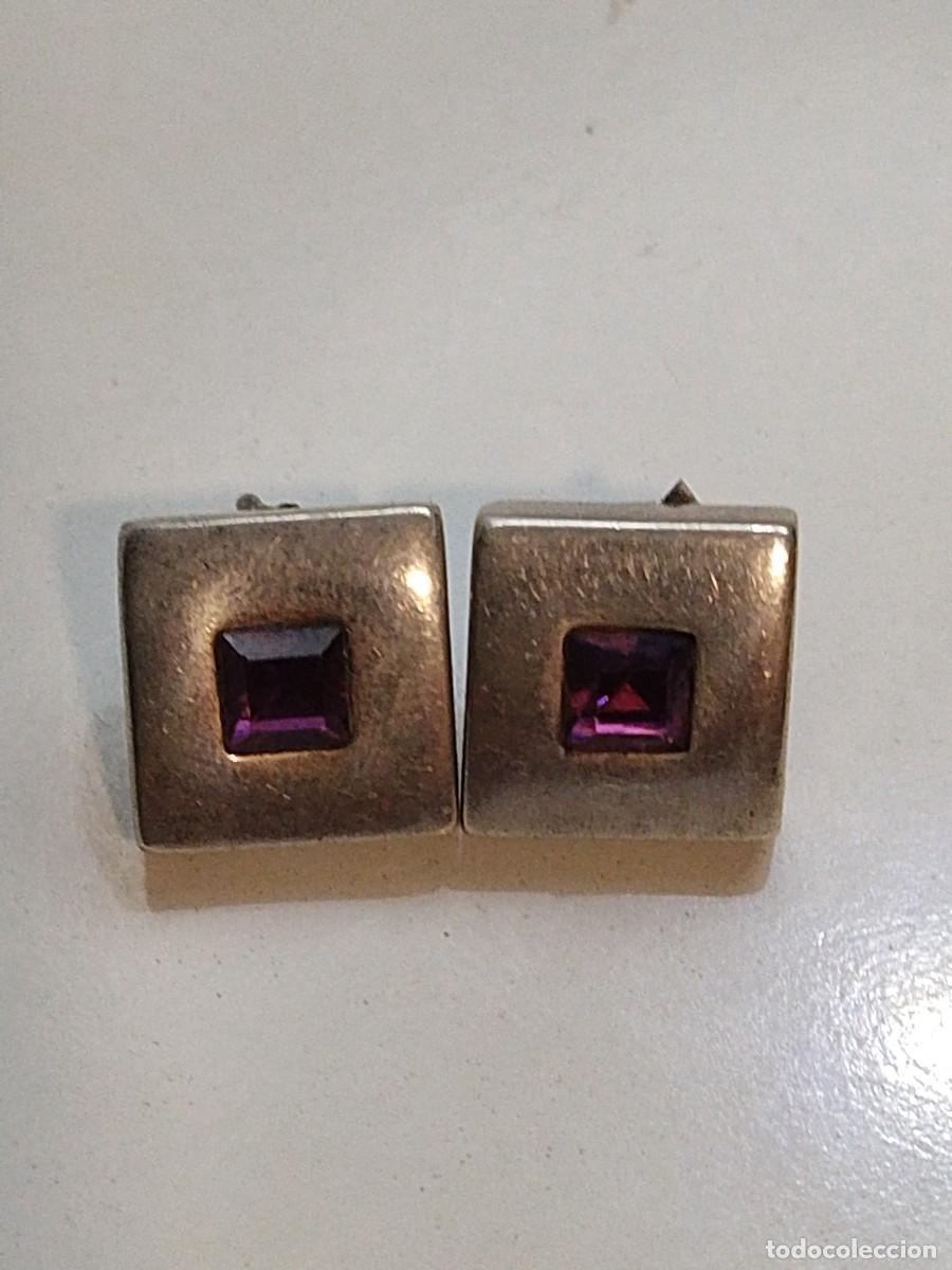 Joyeria: Pendientes de plata con circonita - Foto 2