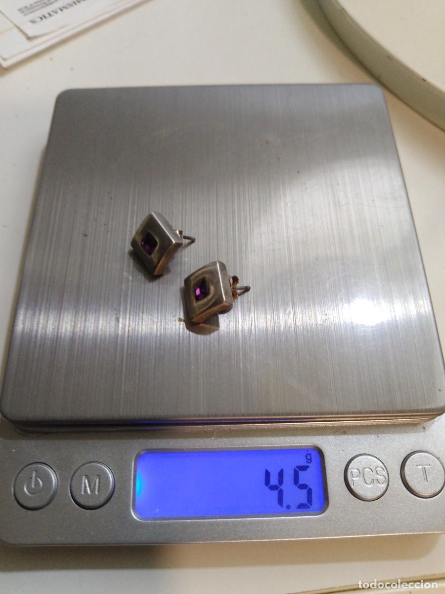 Joyeria: Pendientes de plata con circonita - Foto 3