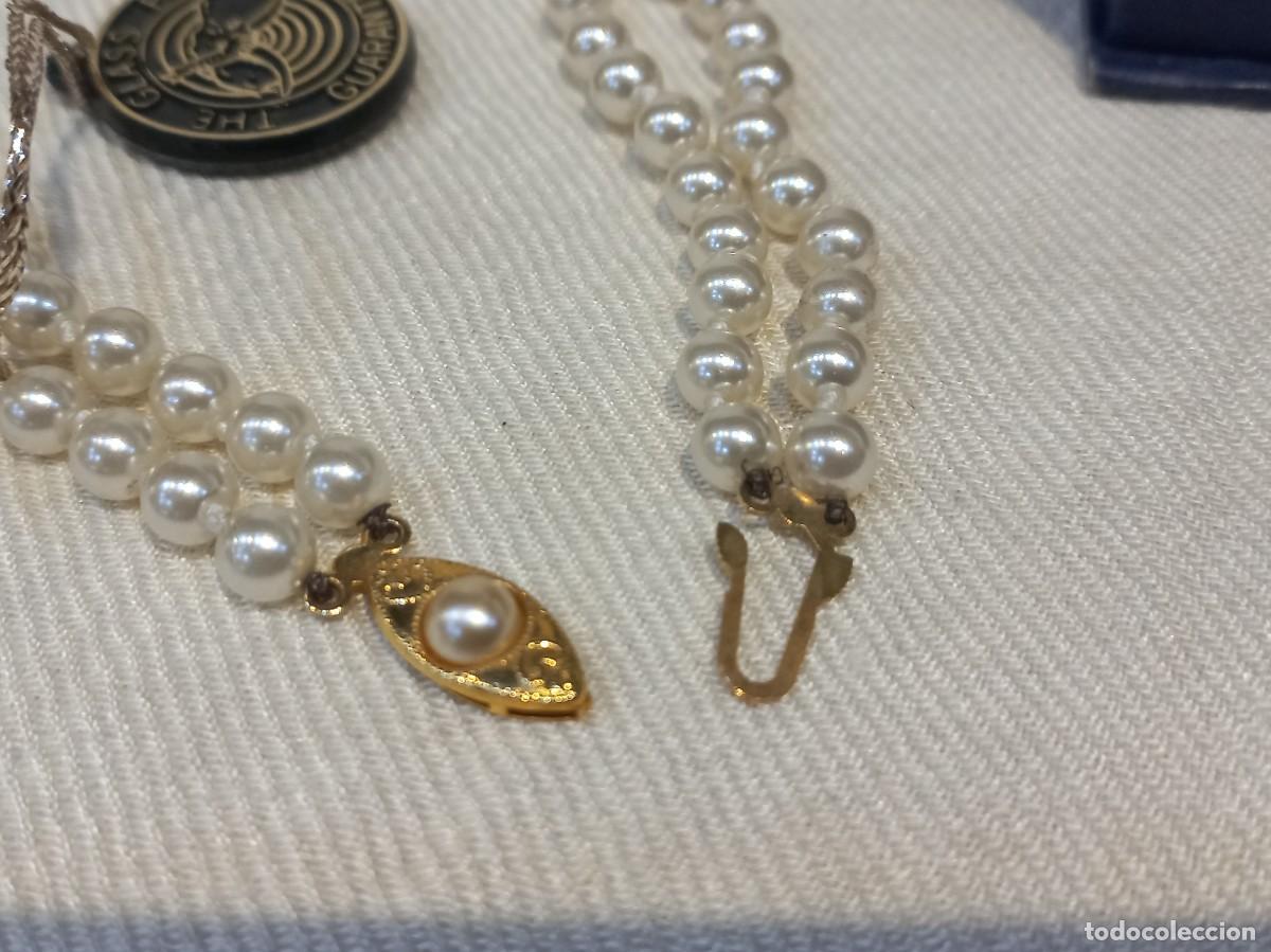 Joyeria: COLLAR PERLAS Y PENDIENTES (dos vueltas)Centro dos perlones planos - Foto 10
