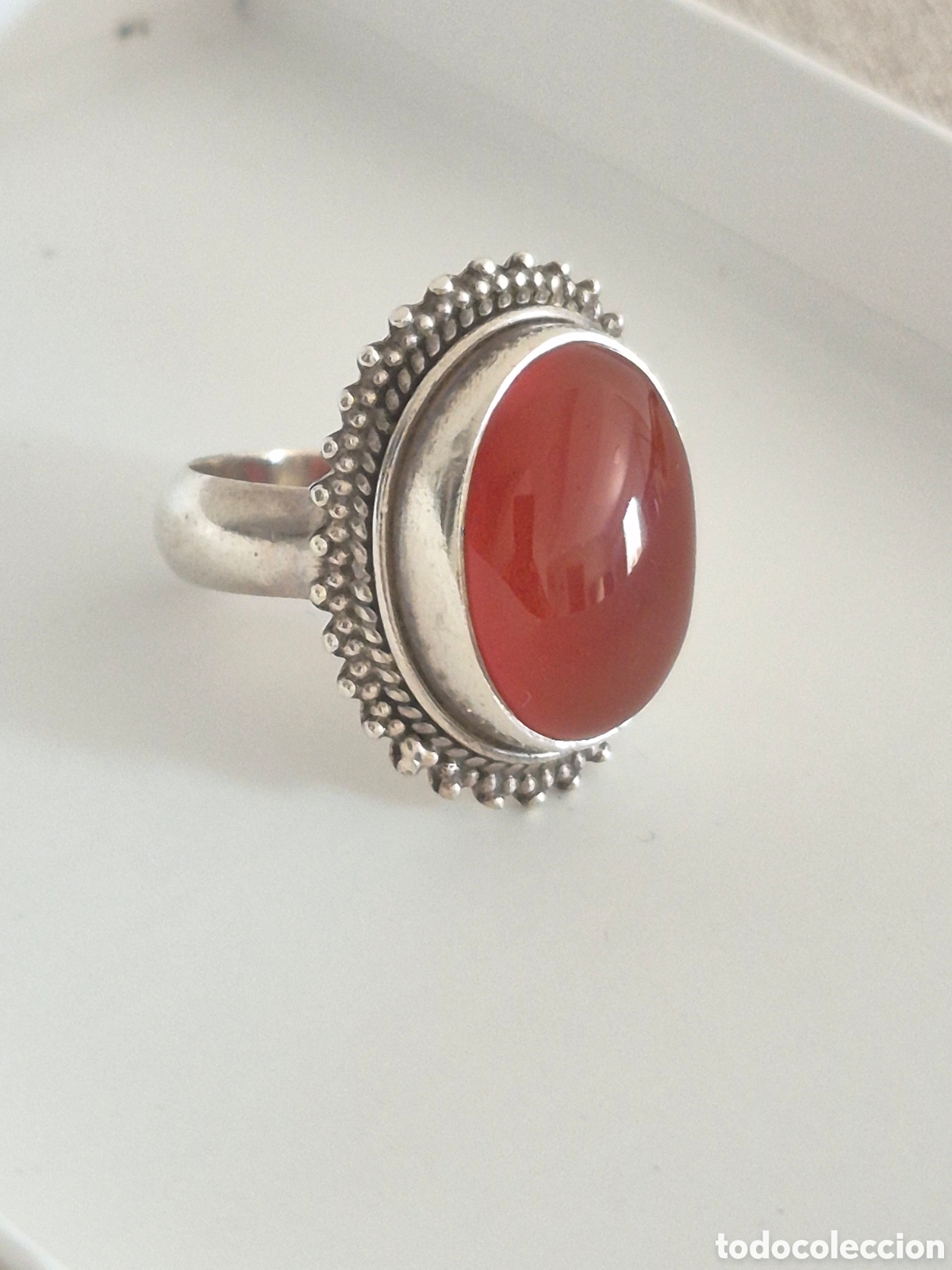 Joyeria: BONITO ANILLO DE PLATA DE LEY CON PIEDRA SEMIPRECIOSA. REF S3 C Joy act ANILLOS 100726