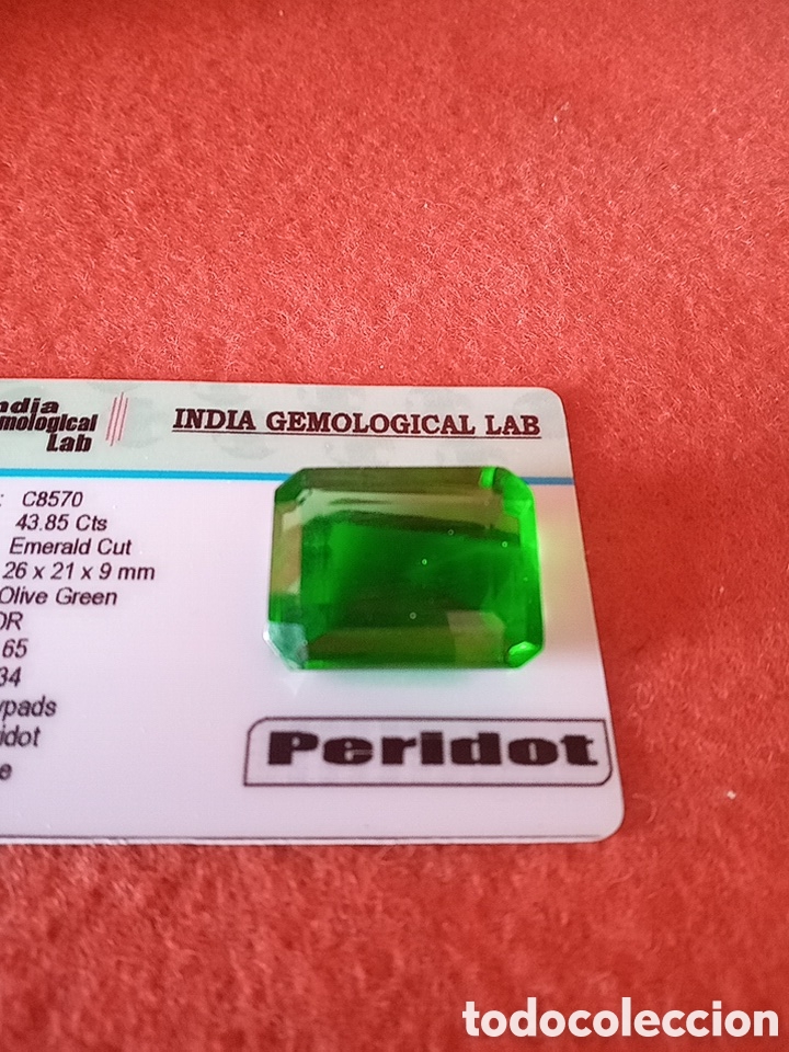 Joyeria: PERIDOTO INDIA GEMOLOGICAL LAB - Foto 3