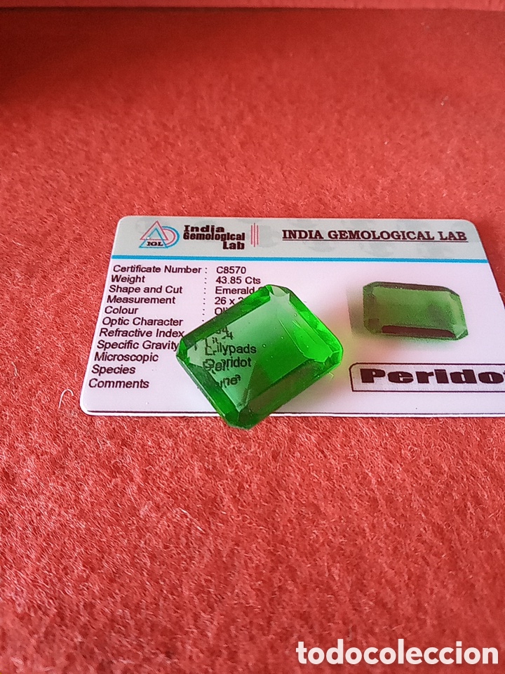 Joyeria: PERIDOTO INDIA GEMOLOGICAL LAB - Foto 4