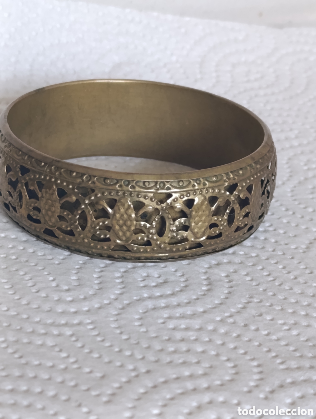 Joyeria: PULSERA VINTAGE,METAL LABRADO,DOBLE CAPA.