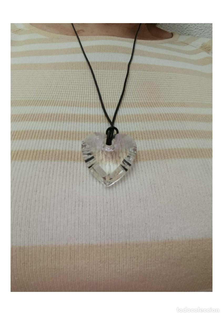 Joyeria: MAGN&Iacute;FICO COLGANTE DE SWAROVSKI. NUEVO. DINALES A&Ntilde;OS 80