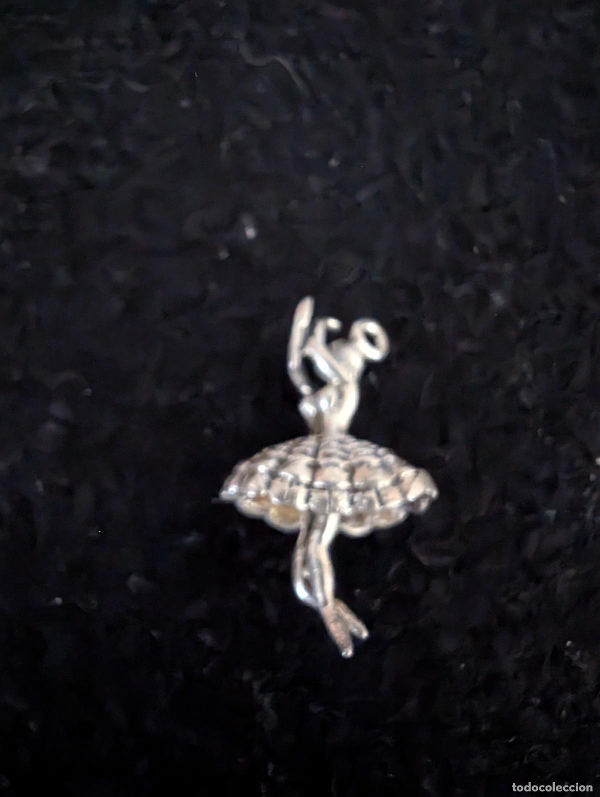 Joyeria: COLGANTE DE BAILARINA PEQUE&Ntilde;O. 2,61 gr. 2,50 x 1,50 cm