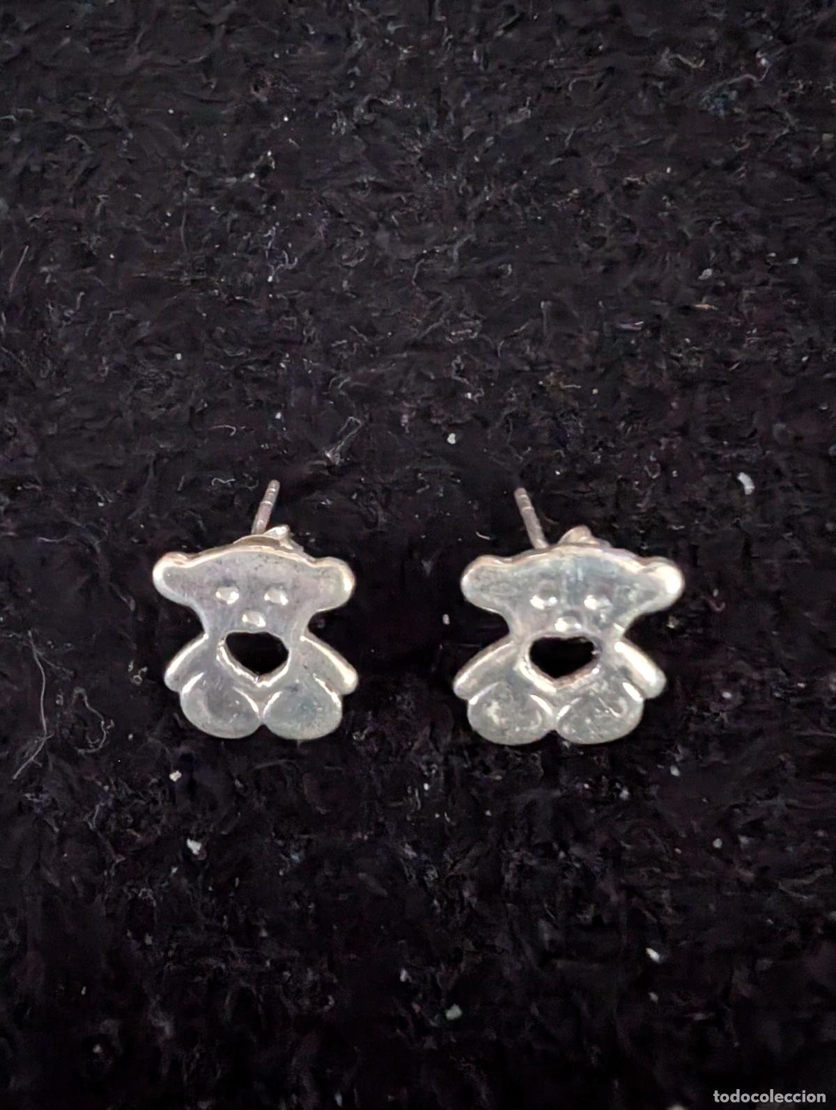 Joyeria: PENDIENTES DE LOS OSITOS DE TOUS. DE PLATA. PESO: 2,50 gr