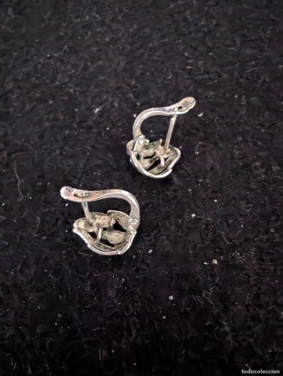 Joyeria: PENDIENTES DE PLATA. PESO: 1,55 gr - Foto 2