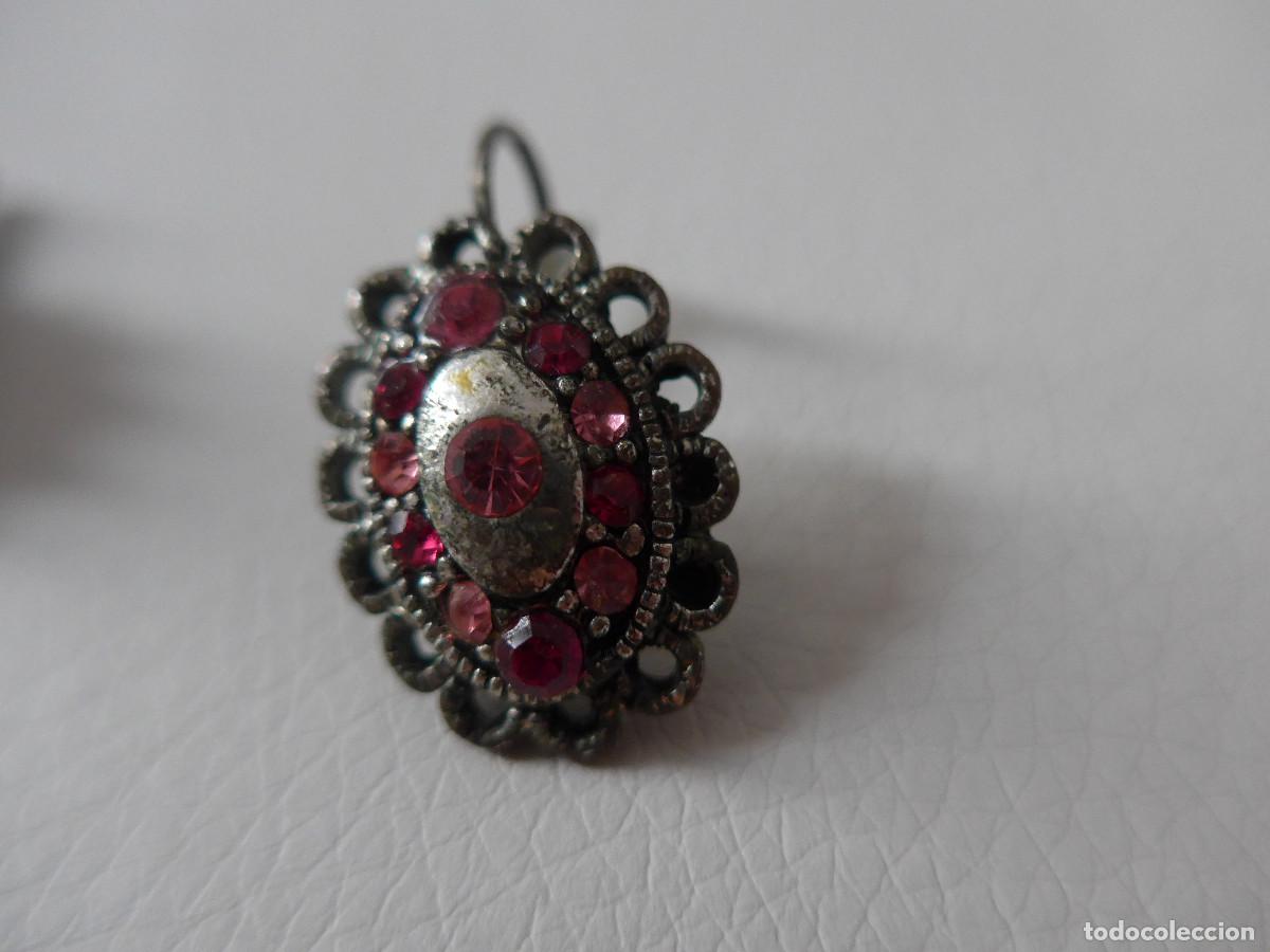Joyeria: PENDIENTE DE METAL CON ADORNOS - Foto 2