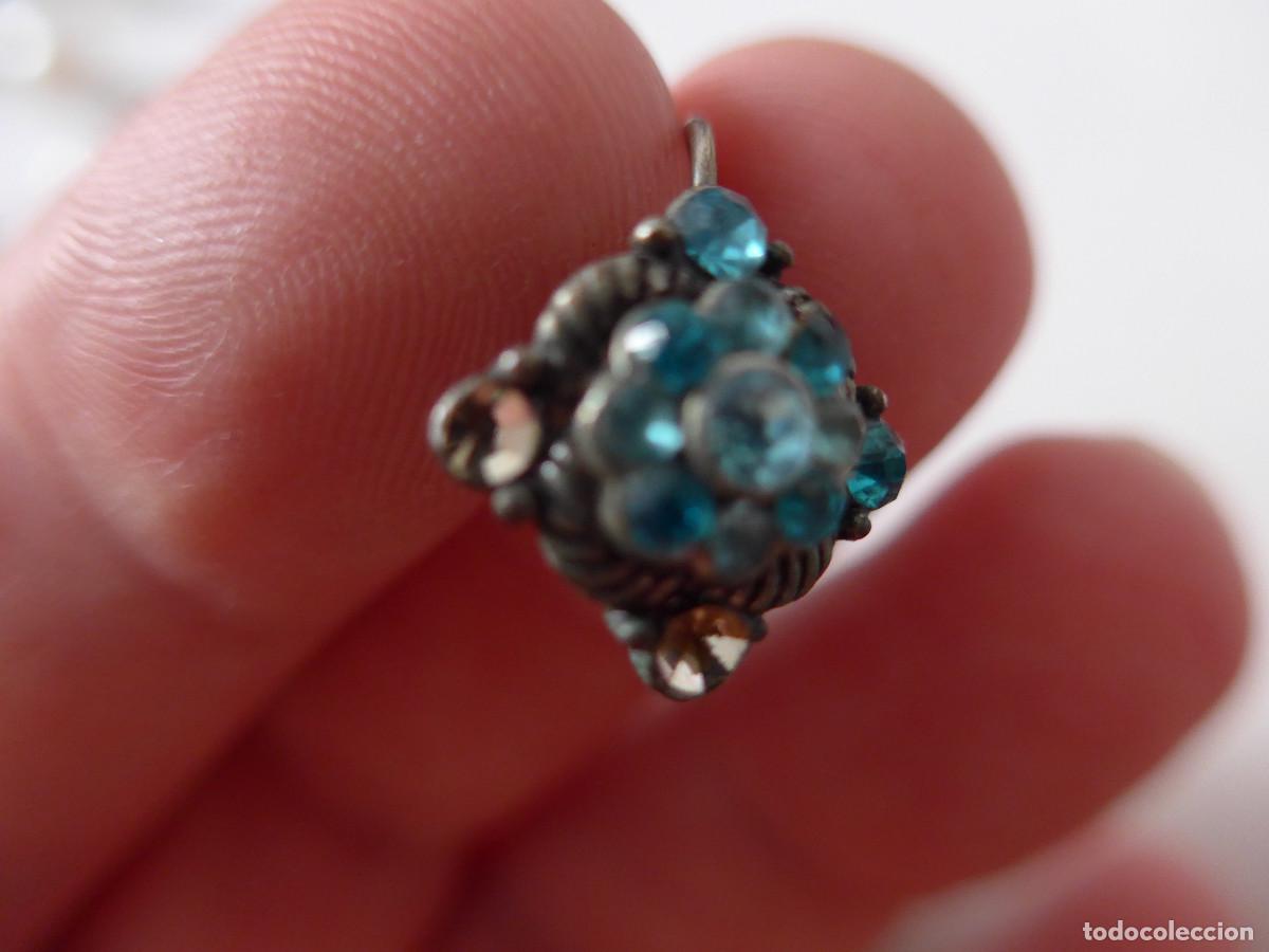 Joyeria: JUEGO DE PENDIENTES DE METAL CON ADORNOS - Foto 2