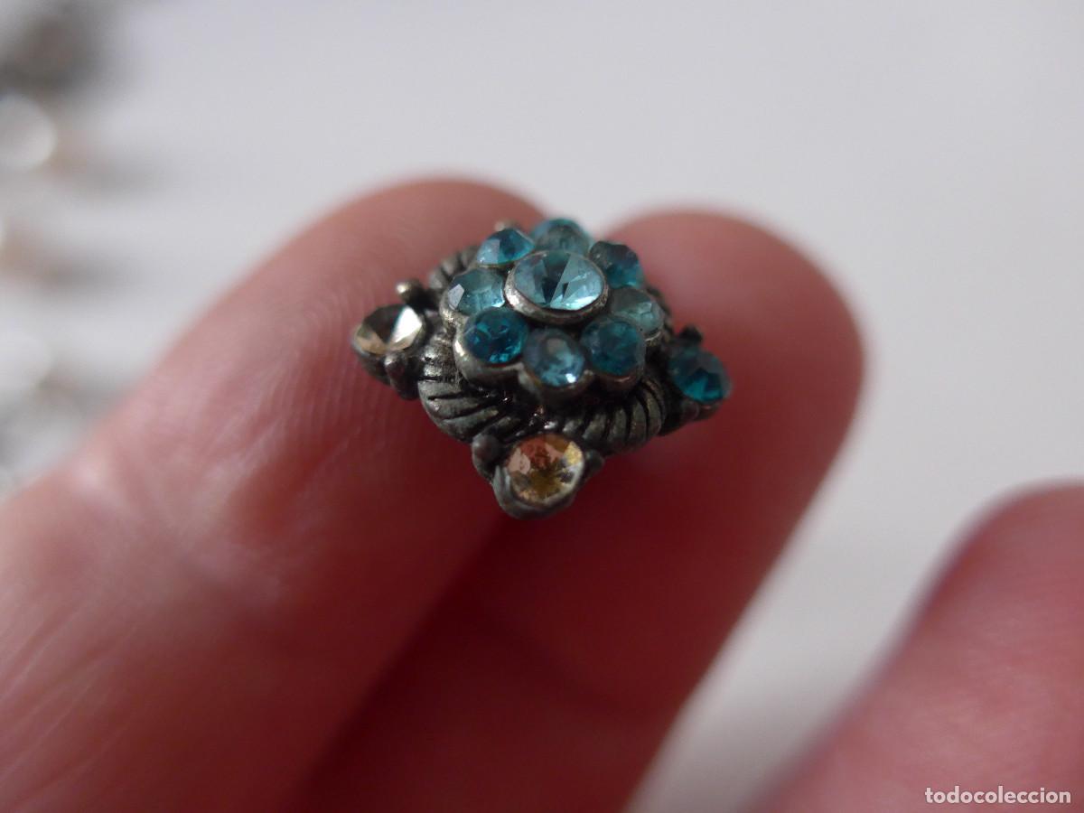 Joyeria: JUEGO DE PENDIENTES DE METAL CON ADORNOS - Foto 4