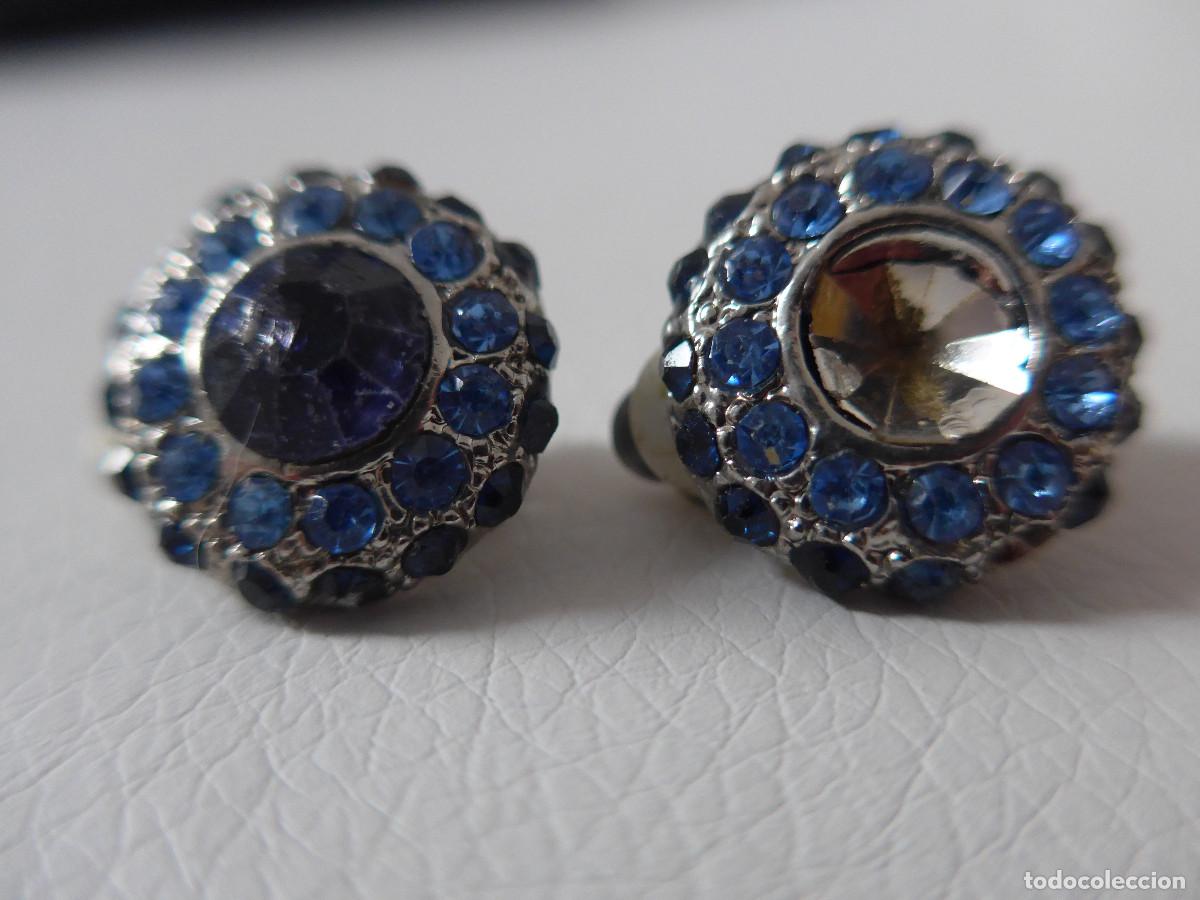Joyeria: JUEGO DE PENDIENTES DE METAL CON ADORNOS - Foto 3