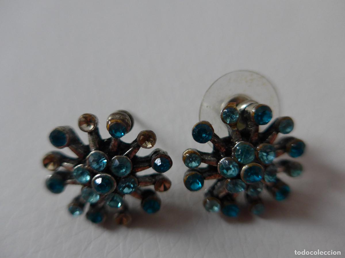 Joyeria: JUEGO DE PENDIENTES DE METAL CON ADORNOS - Foto 2