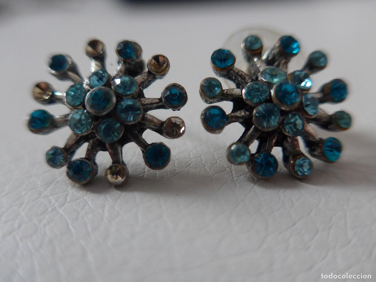 Joyeria: JUEGO DE PENDIENTES DE METAL CON ADORNOS - Foto 3