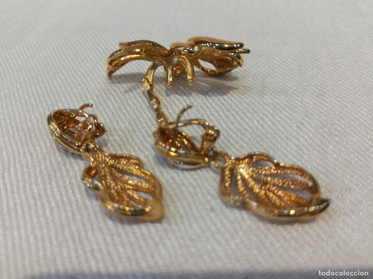 Joyeria: COLLAR PERLAS (68cm) BROCHE (opcional) Y PENDIENTES - Foto 12