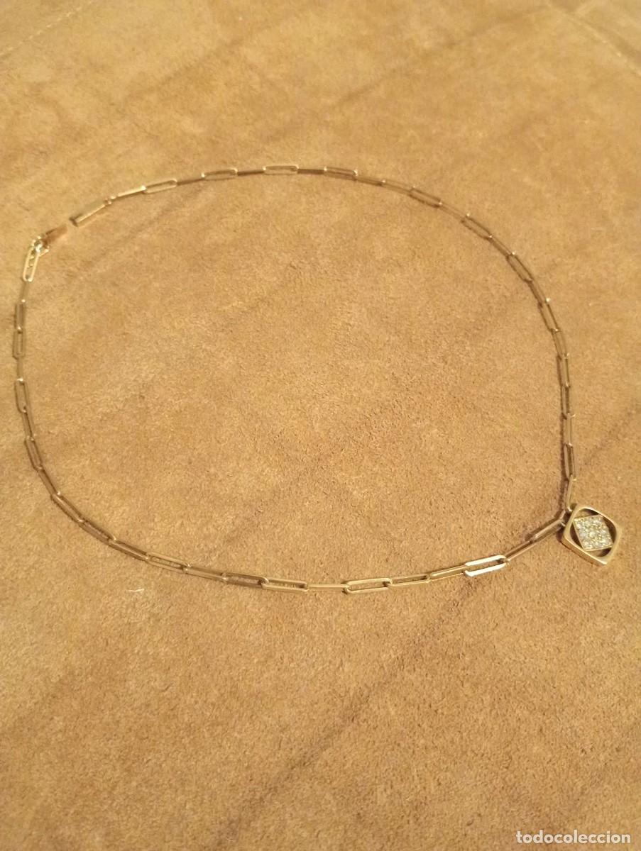 Joyeria: Gargantilla de oro y diamantes Dinh Van original ca. 1970