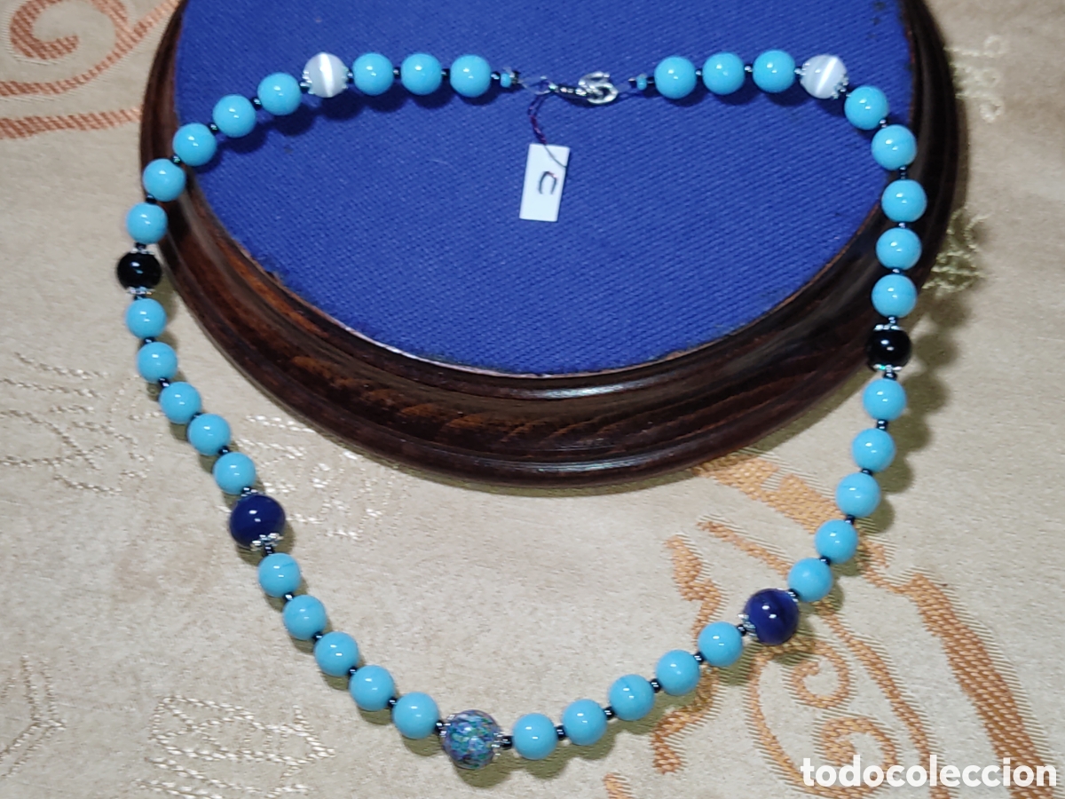 Joyeria: Collar de cristal de Murano.Vintage. *C* - Foto 2