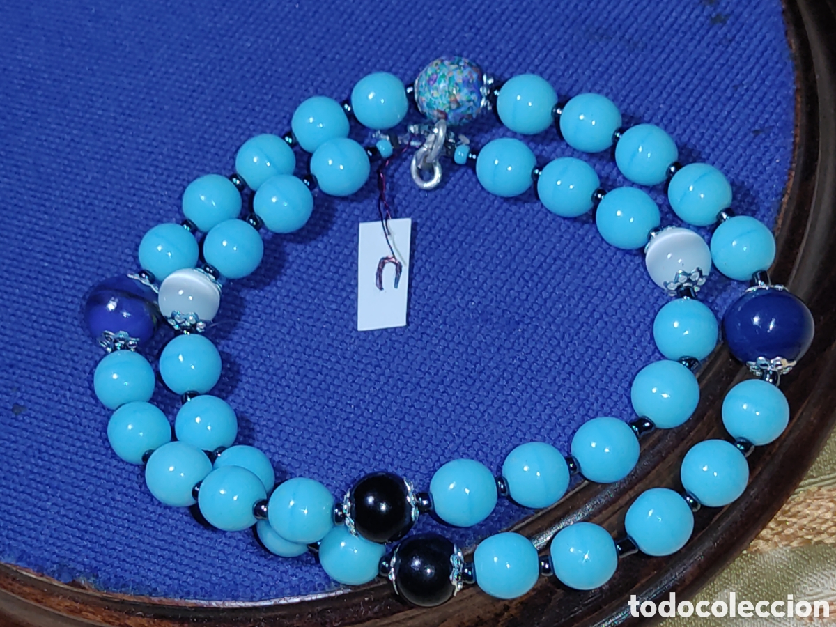 Joyeria: Collar de cristal de Murano.Vintage. *C* - Foto 4