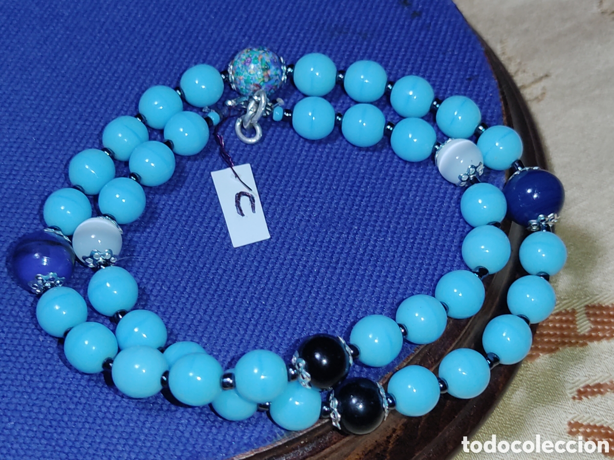 Joyeria: Collar de cristal de Murano.Vintage. *C* - Foto 5