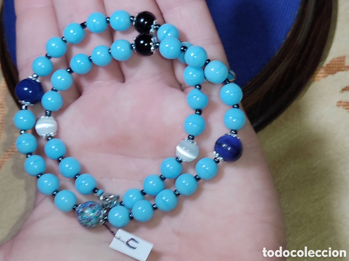 Joyeria: Collar de cristal de Murano.Vintage. *C* - Foto 6