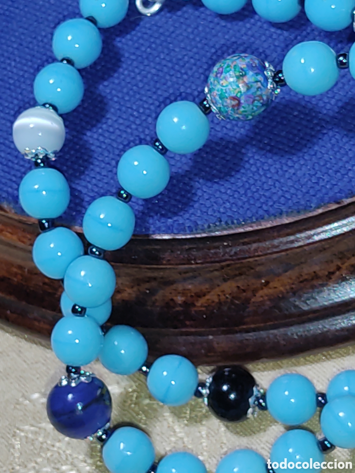 Joyeria: Collar de cristal de Murano.Vintage. *C* - Foto 9