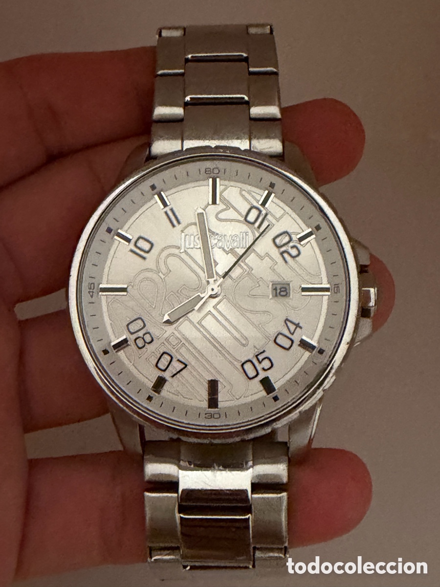 Joyeria: Reloj Just Cavalli plateado y blanco - Foto 2