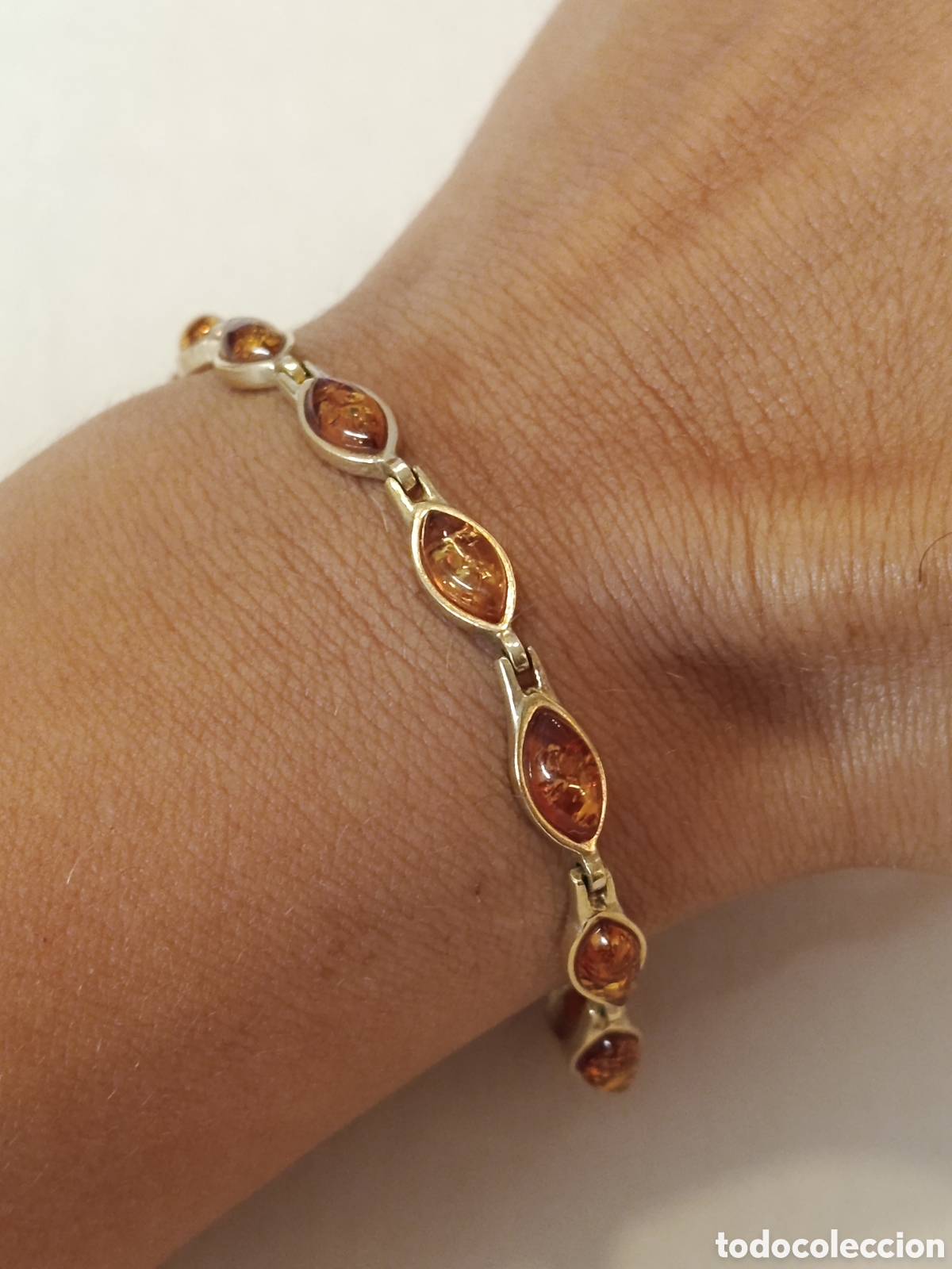 Joyeria: Pulsera de plata y &aacute;mbar Baltico - Foto 6