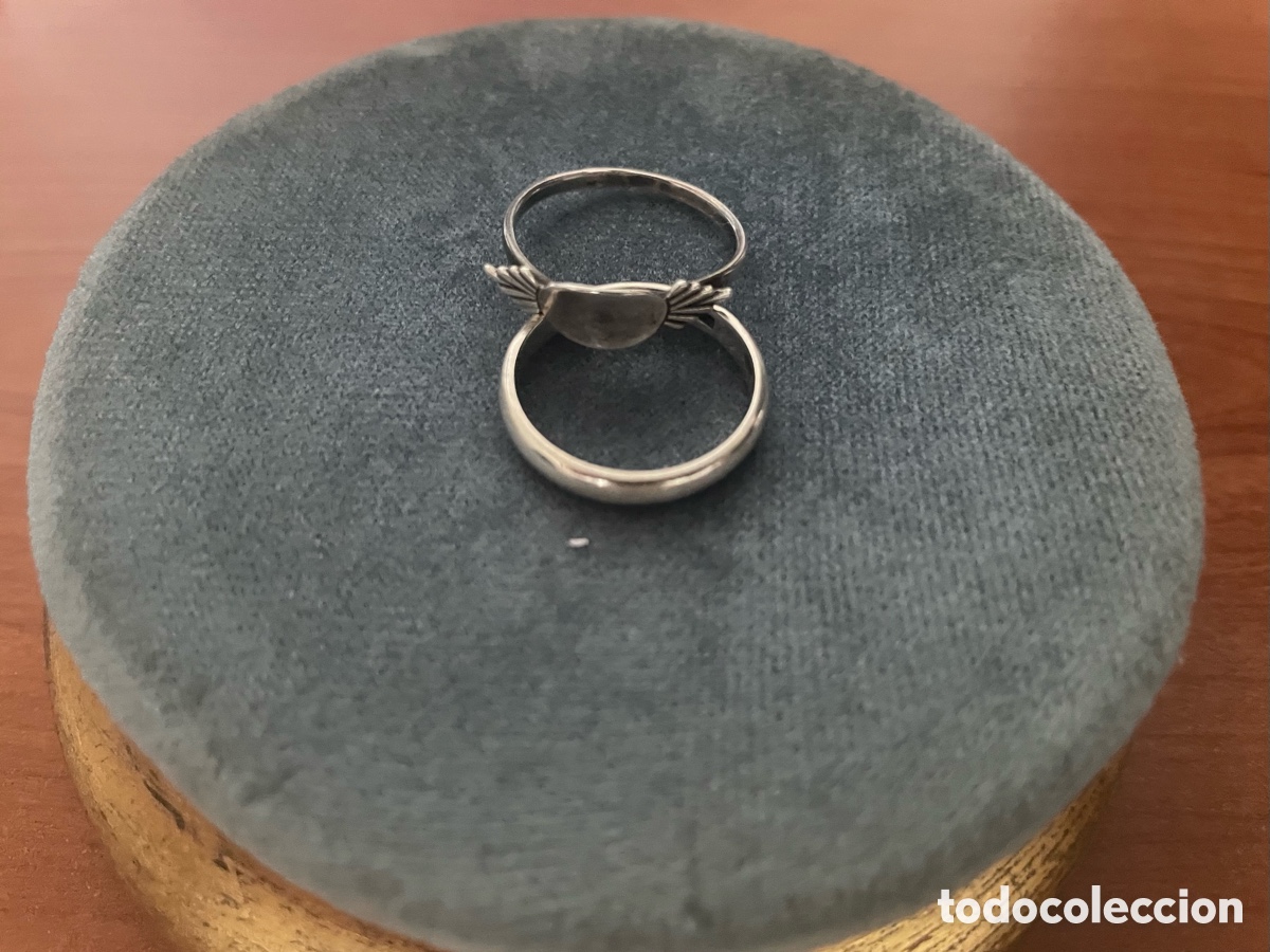 Joyeria: 2 anillos de plata 925