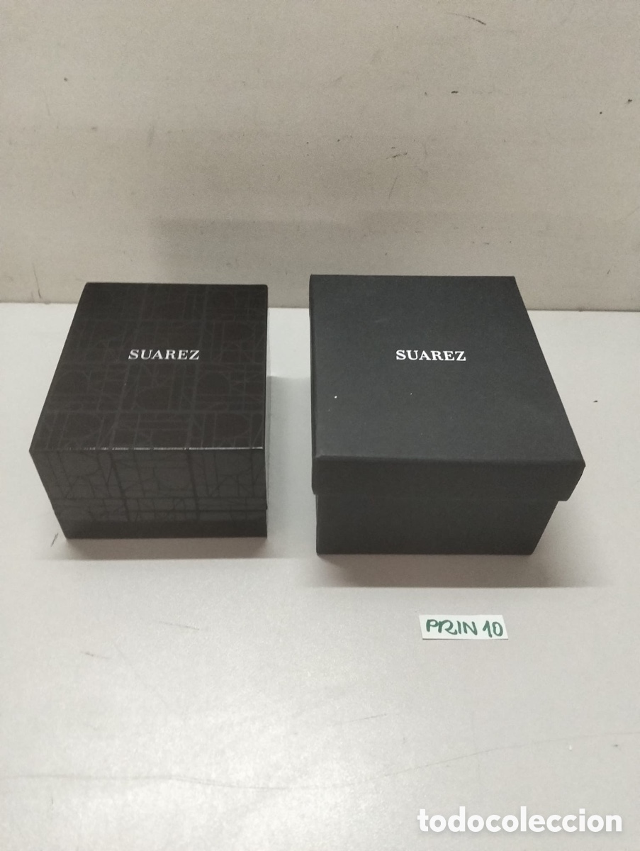 Joyeria: caja joyero r&iacute;gida de la firma de joyer&iacute;a Su&aacute;rez