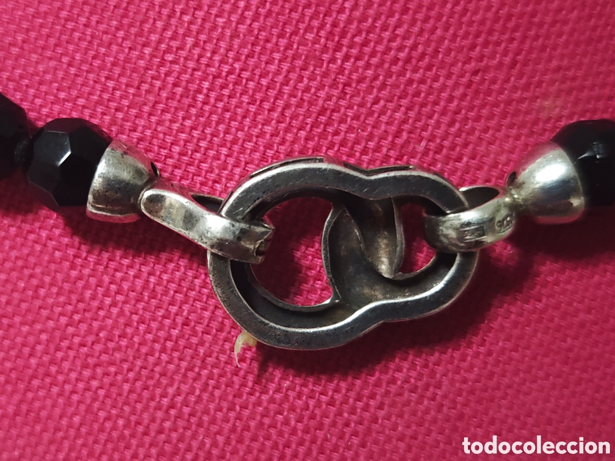 Joyeria: COLLAR ONIX PIEDRAS TALLADA CIERRE PLATA - Foto 11