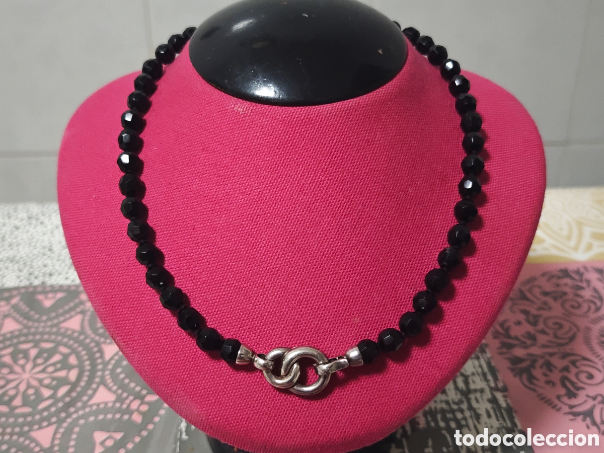 Joyeria: COLLAR ONIX PIEDRAS TALLADA CIERRE PLATA - Foto 13