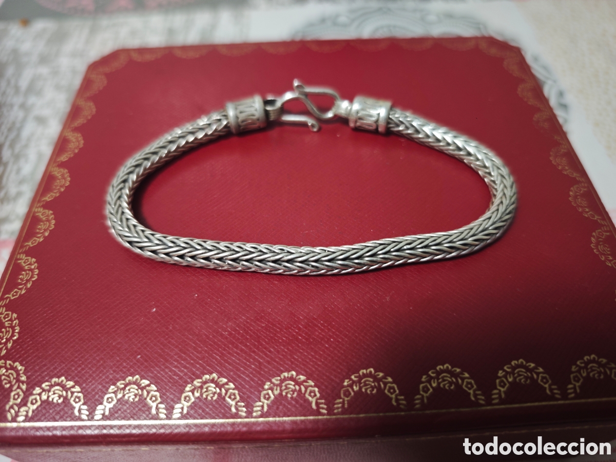 Joyeria: Pulsera en plata de ley maciza