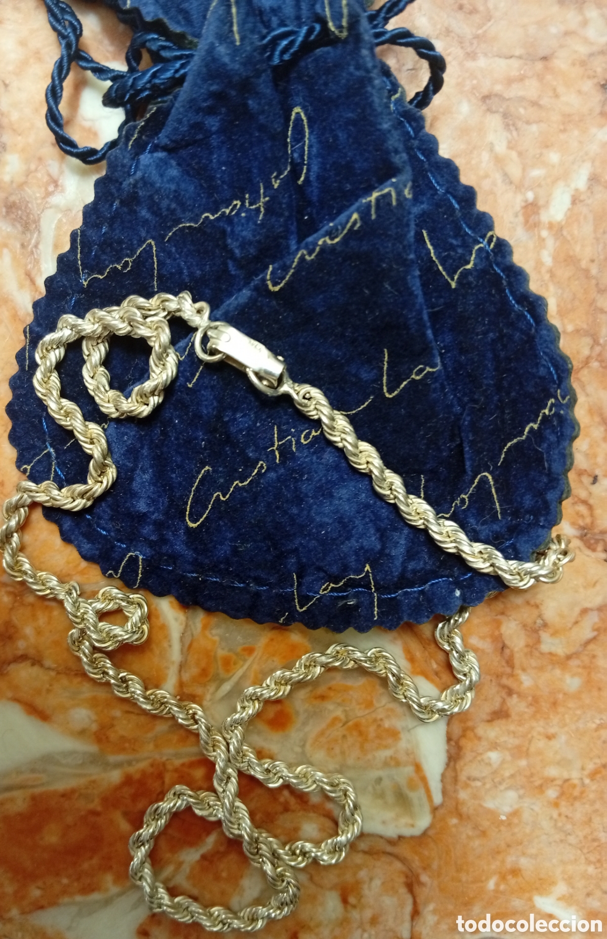 Joyeria: Preciosa gargantilla de plata vintage de la firma Cristian Lay