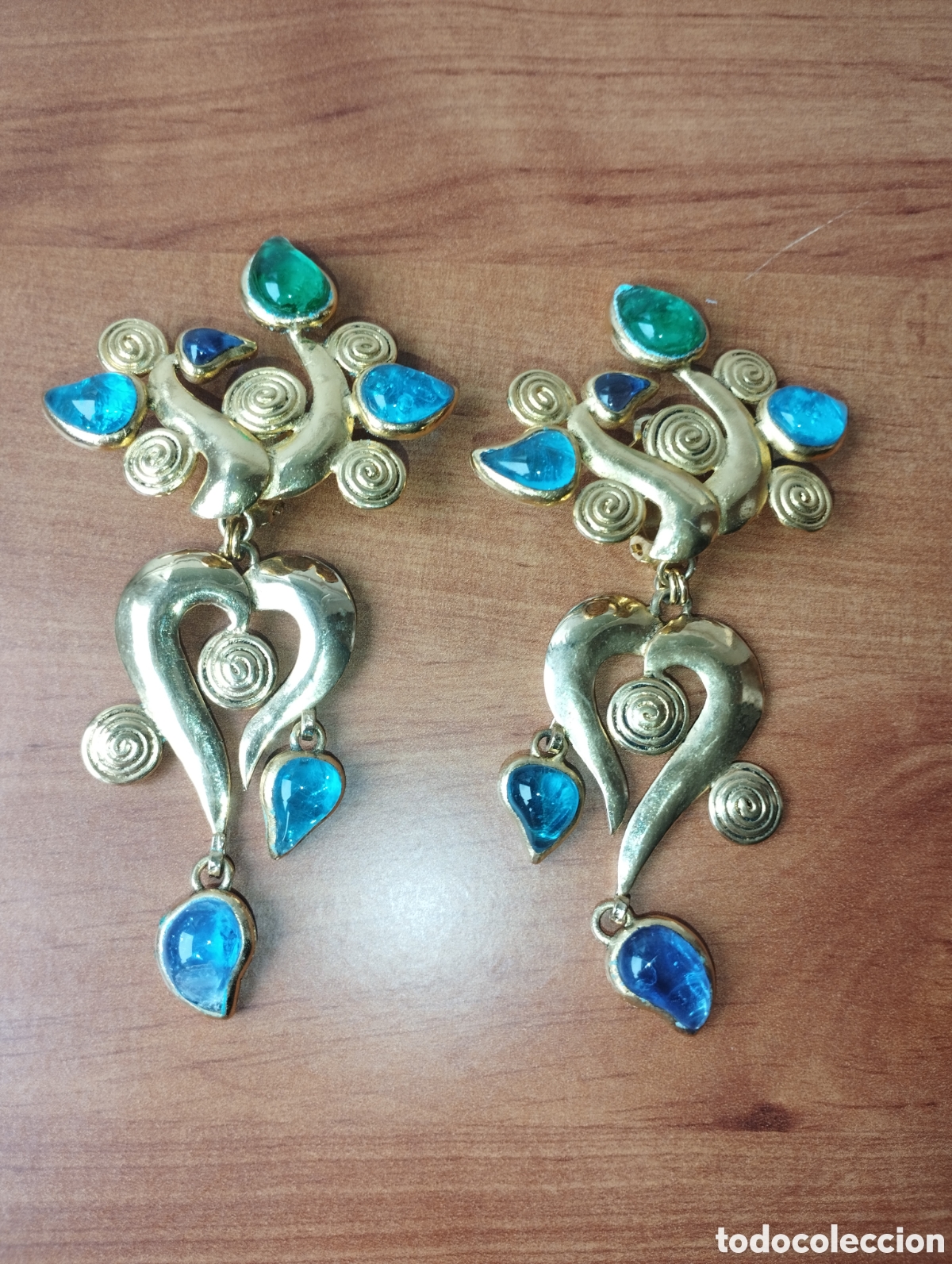 Joyeria: Pendientes Loewe vintage