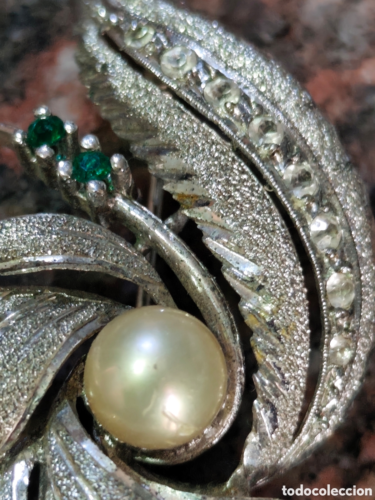Joyeria: Espectacular broche antiguo - Foto 2
