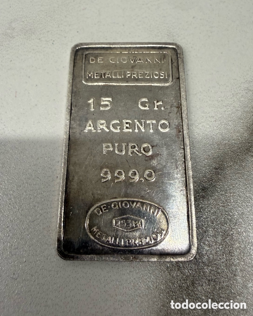 Joyeria: Lingote plata pura 999 - Foto 3
