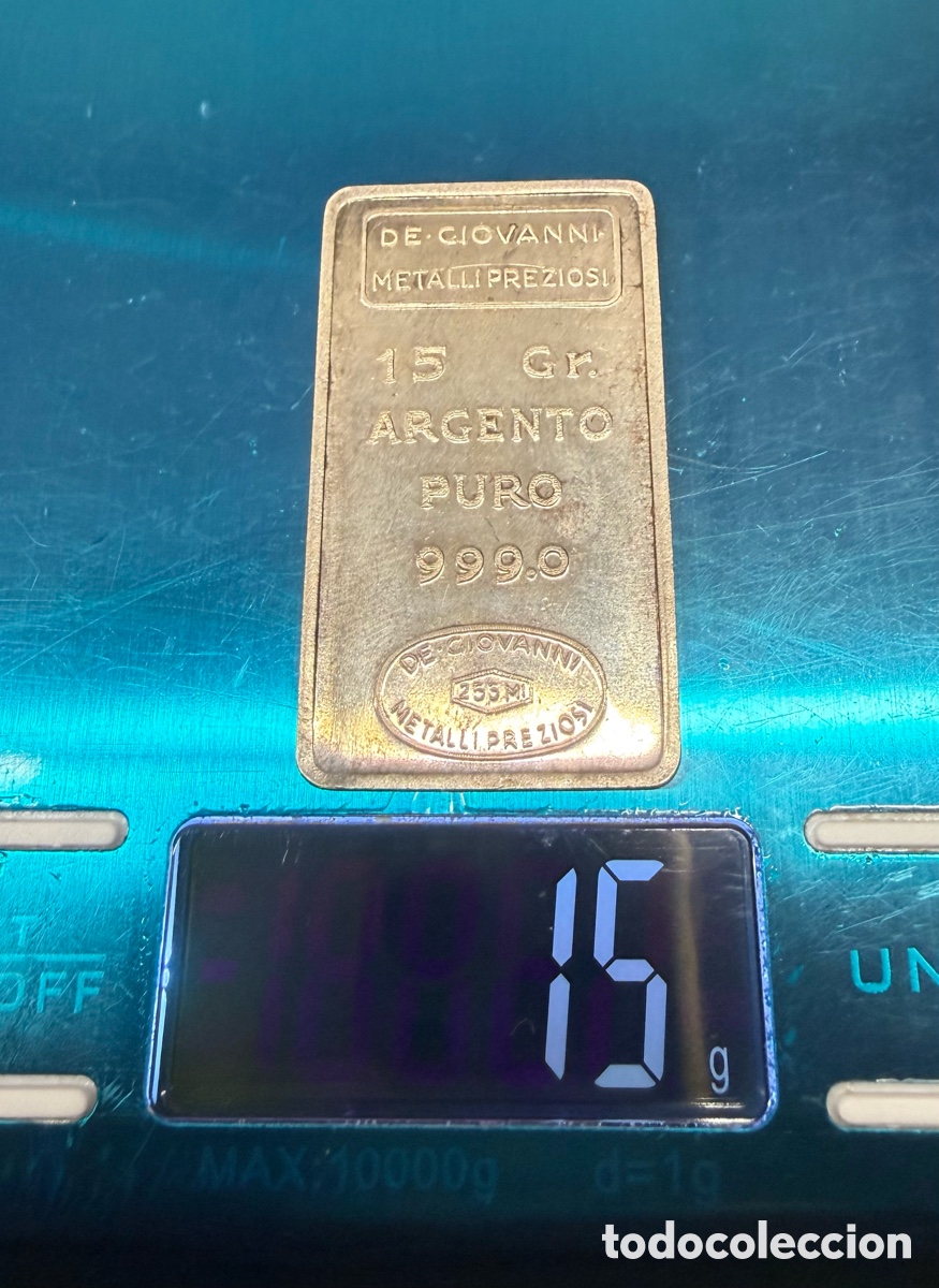 Joyeria: Lingote plata pura 999 - Foto 4