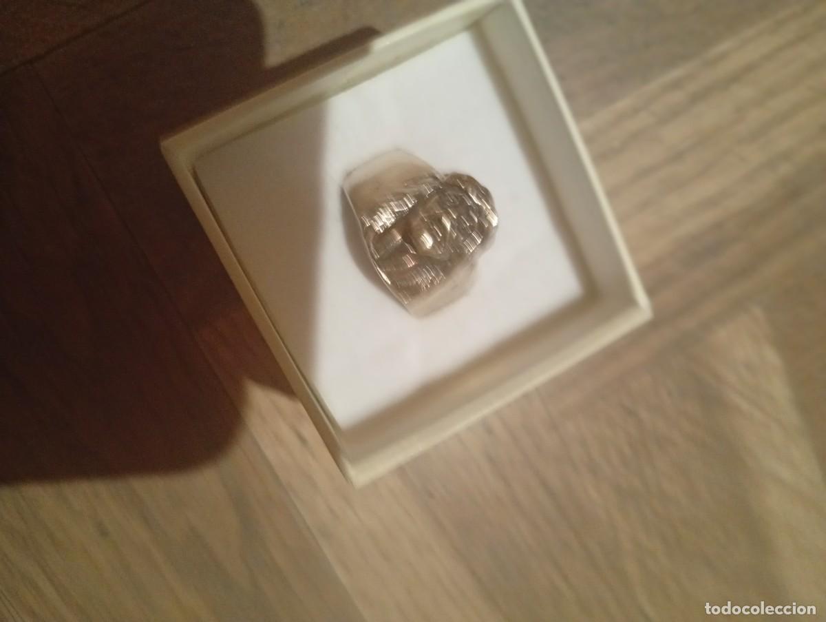Joyeria: Anillo Silver Diez cara de Jesucristo